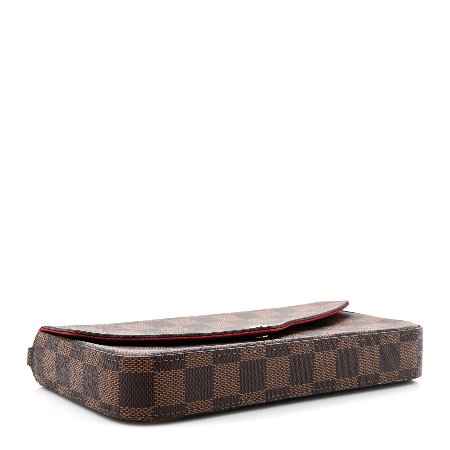 Damier Ebene Pochette Felicie Chain Wallet