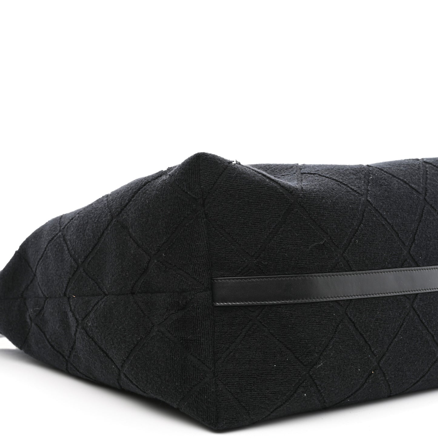 Terry Cotton CC Beach Tote Set Black