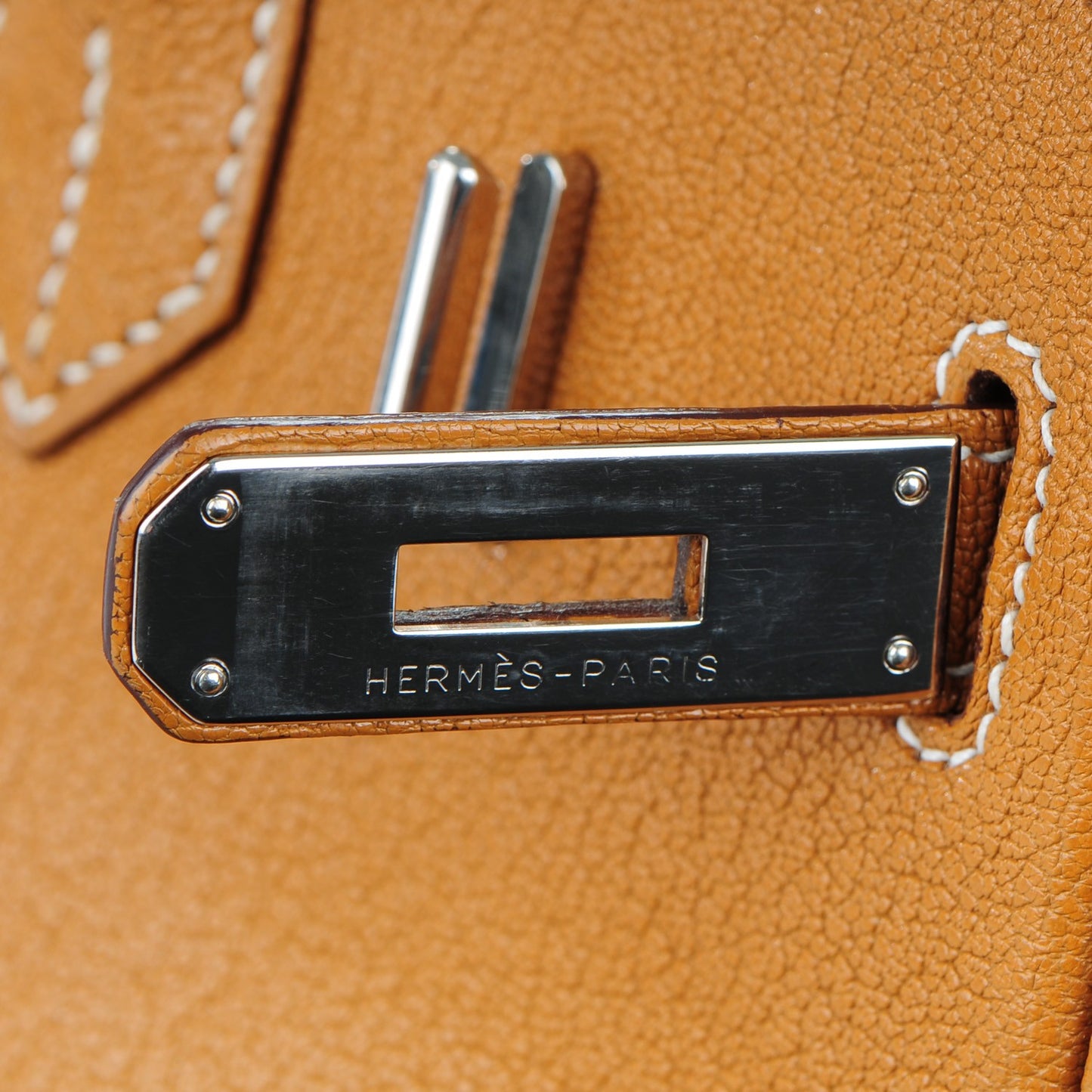 Chevre De Coromandel HAC Birkin 28 Caramel