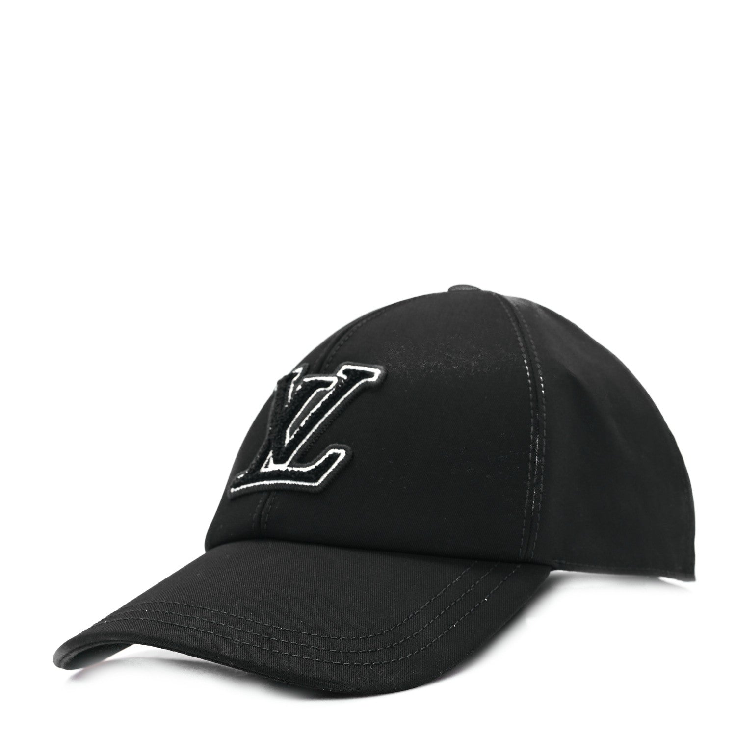 Louis Vuitton Cotton LV signature Cap  Black 1 of 9