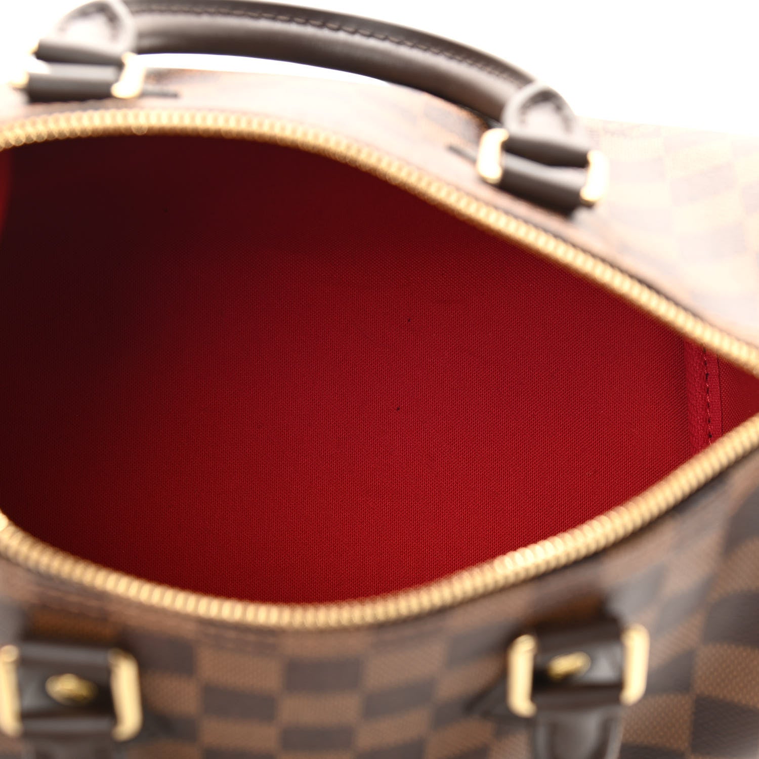 Louis Vuitton Damier Ebene Speedy Bandouliere 25 5 of 9