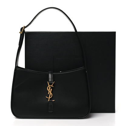 Saint Laurent Smooth Calfskin Le 5 A 7 Hobo Black 11 of 11