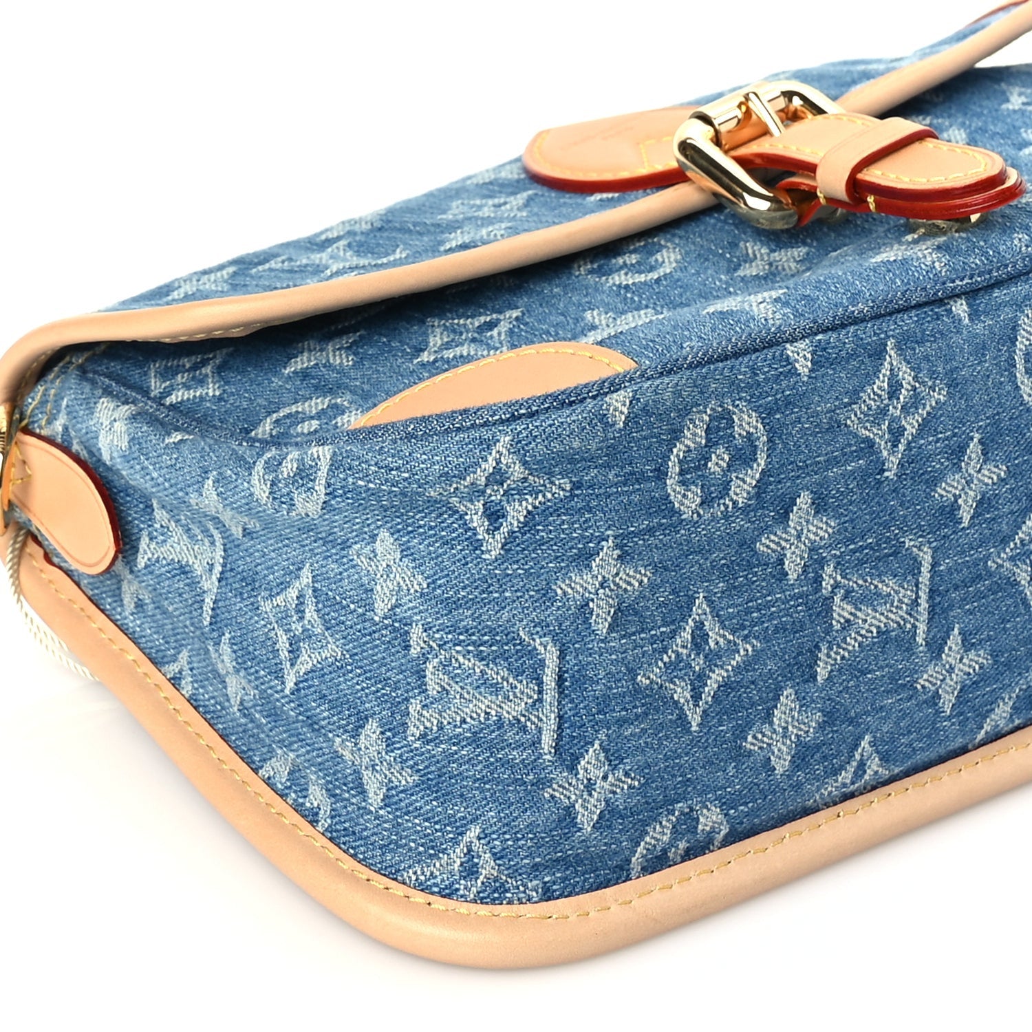 Louis Vuitton Monogram Denim Diane Blue 7 of 9
