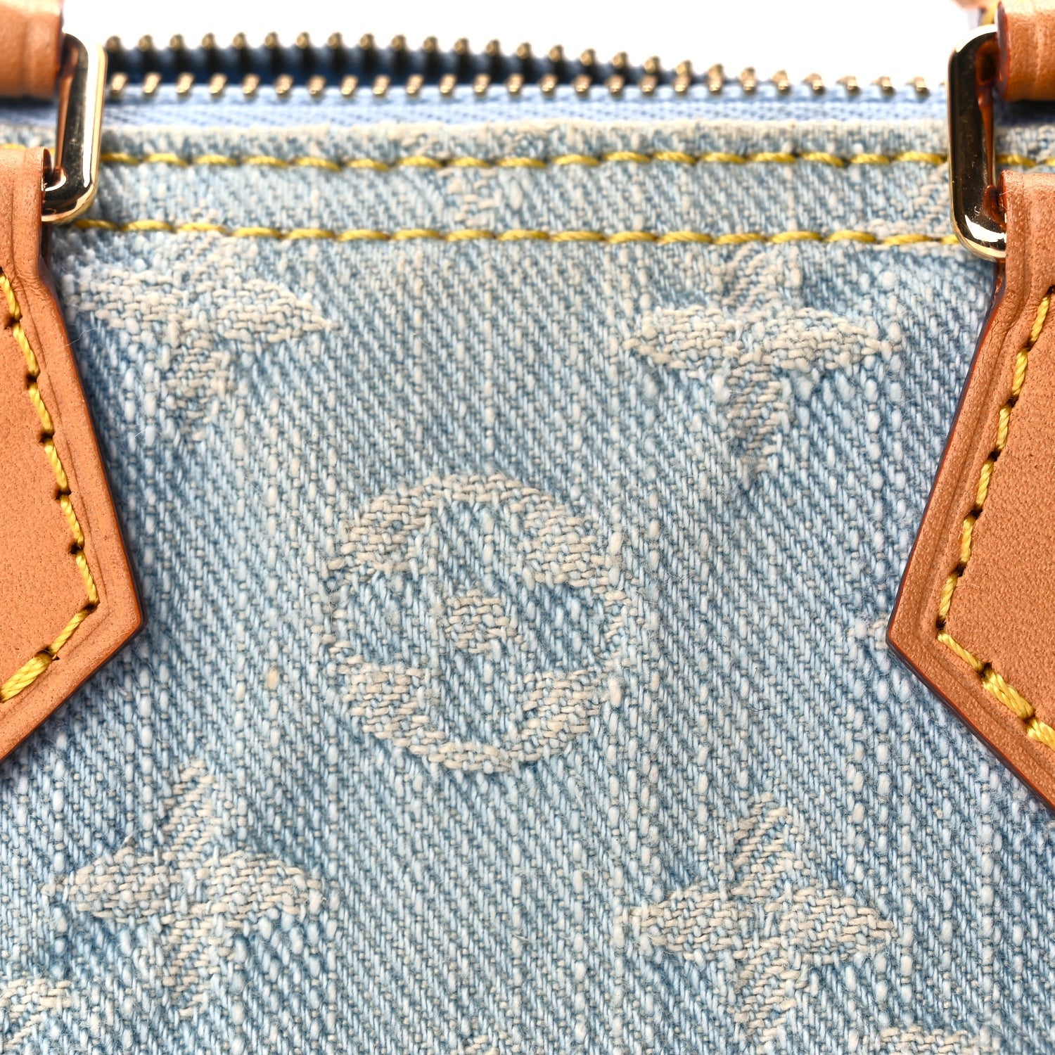 Louis Vuitton Monogram Denim Nano Speedy Sky Blue 6 of 8