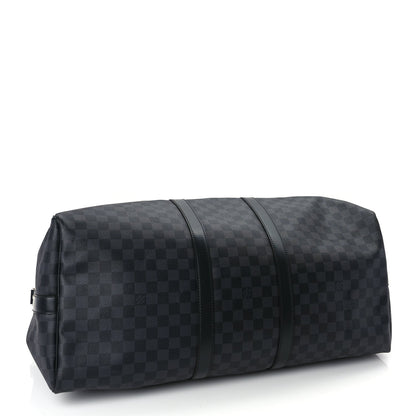 Louis Vuitton Damier Graphite Keepall Bandouliere 55 3 of 10