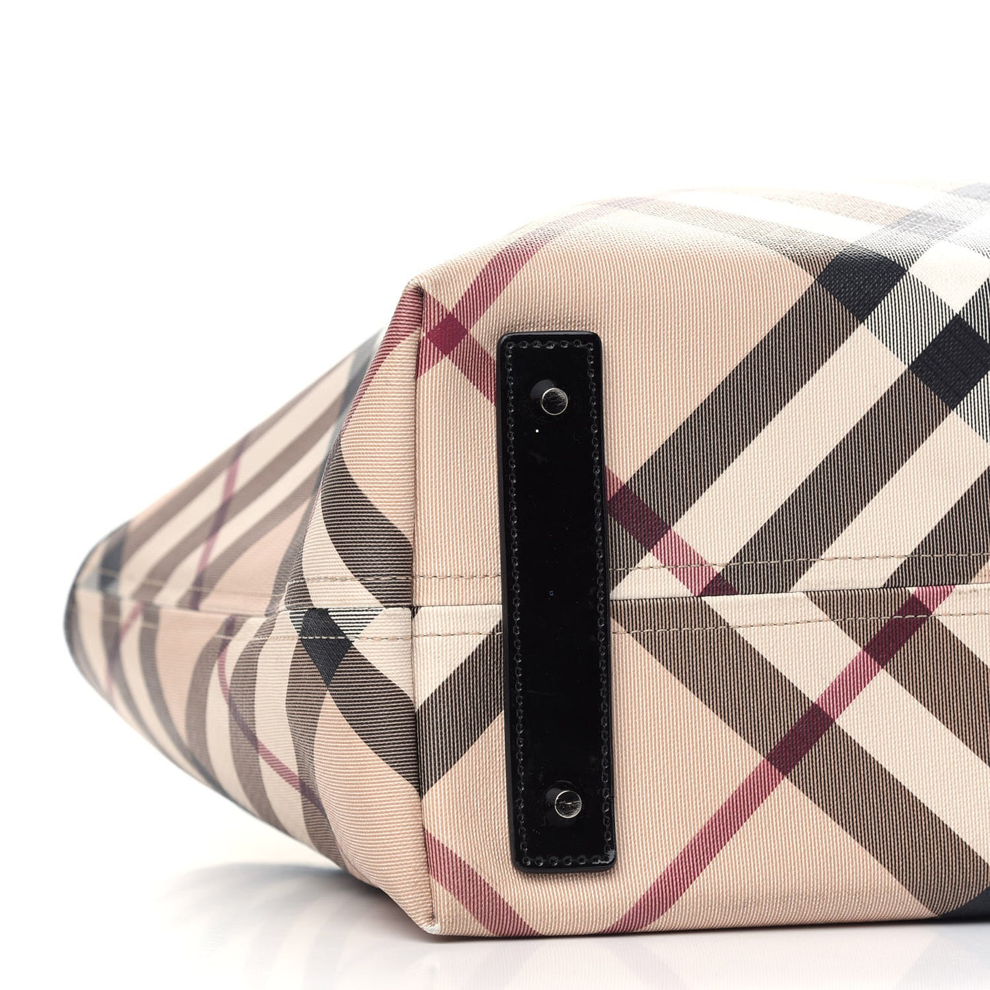 Nova Check Large Nickie Tote Black