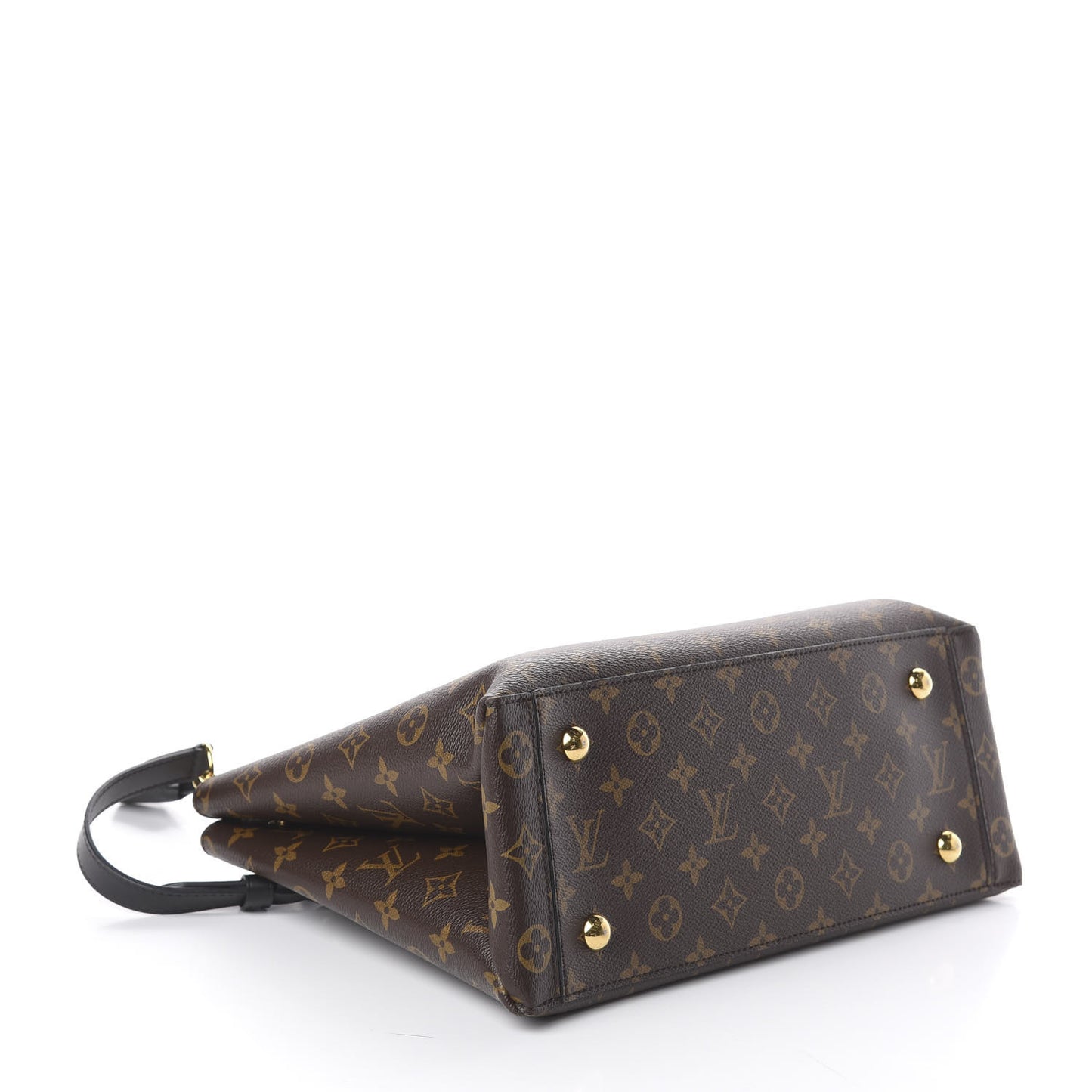 Monogram Flower Tote Black