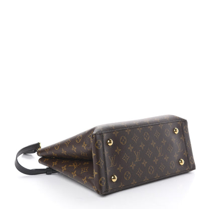 Louis Vuitton Monogram Flower Tote Black 3 of 8