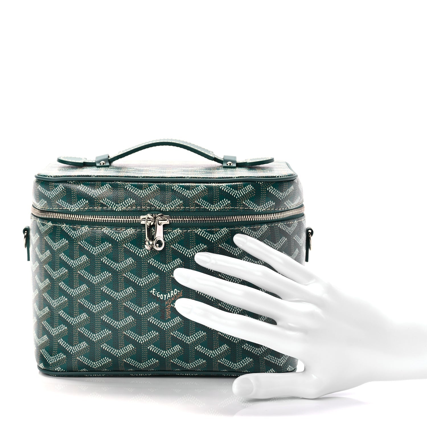 Goyard ine Muse Vanity Case Green 2 of 9