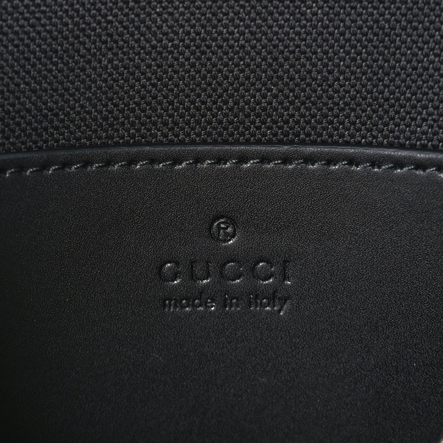 Gucci GG Supreme Monogram Web Small Flat Messenger Bag Black Grey 5 of 8