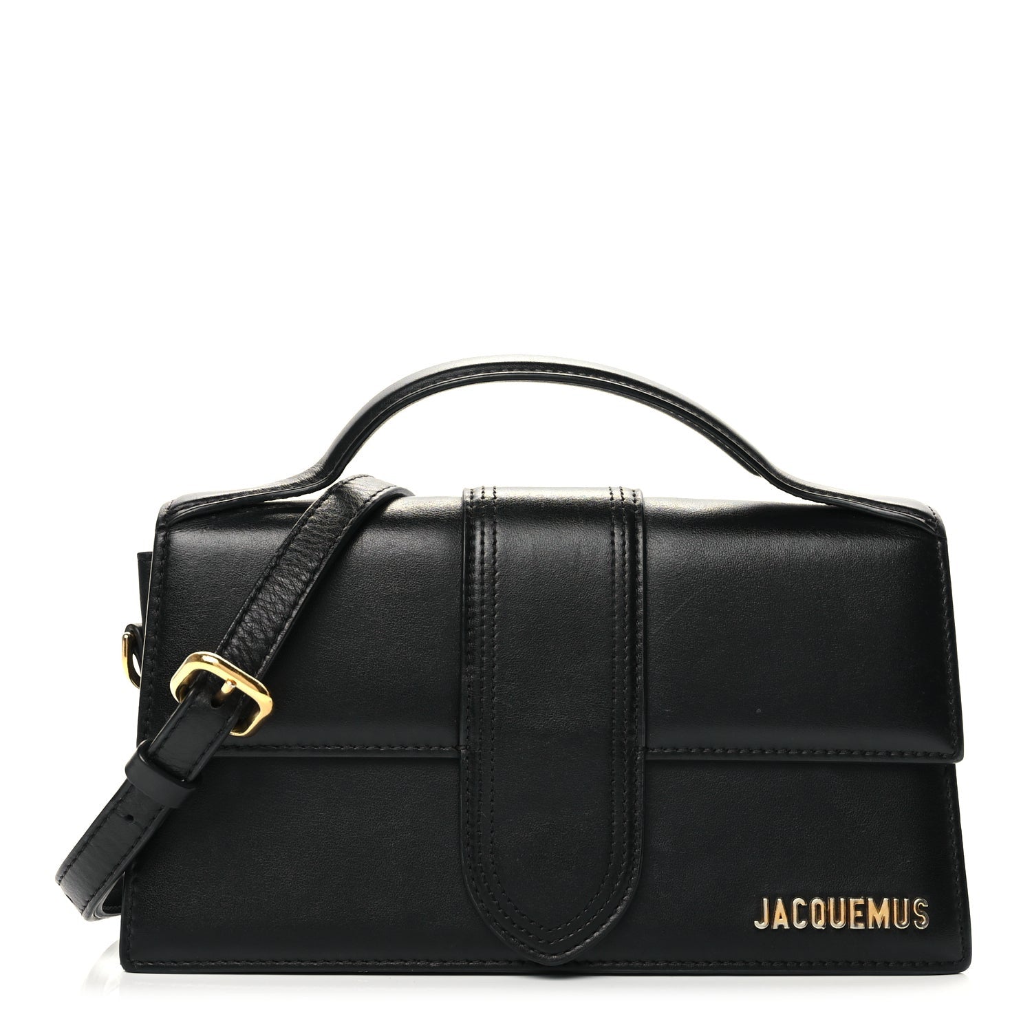 Jacquemus Smooth Calfskin Le Grand Bambino Black 1 of 11