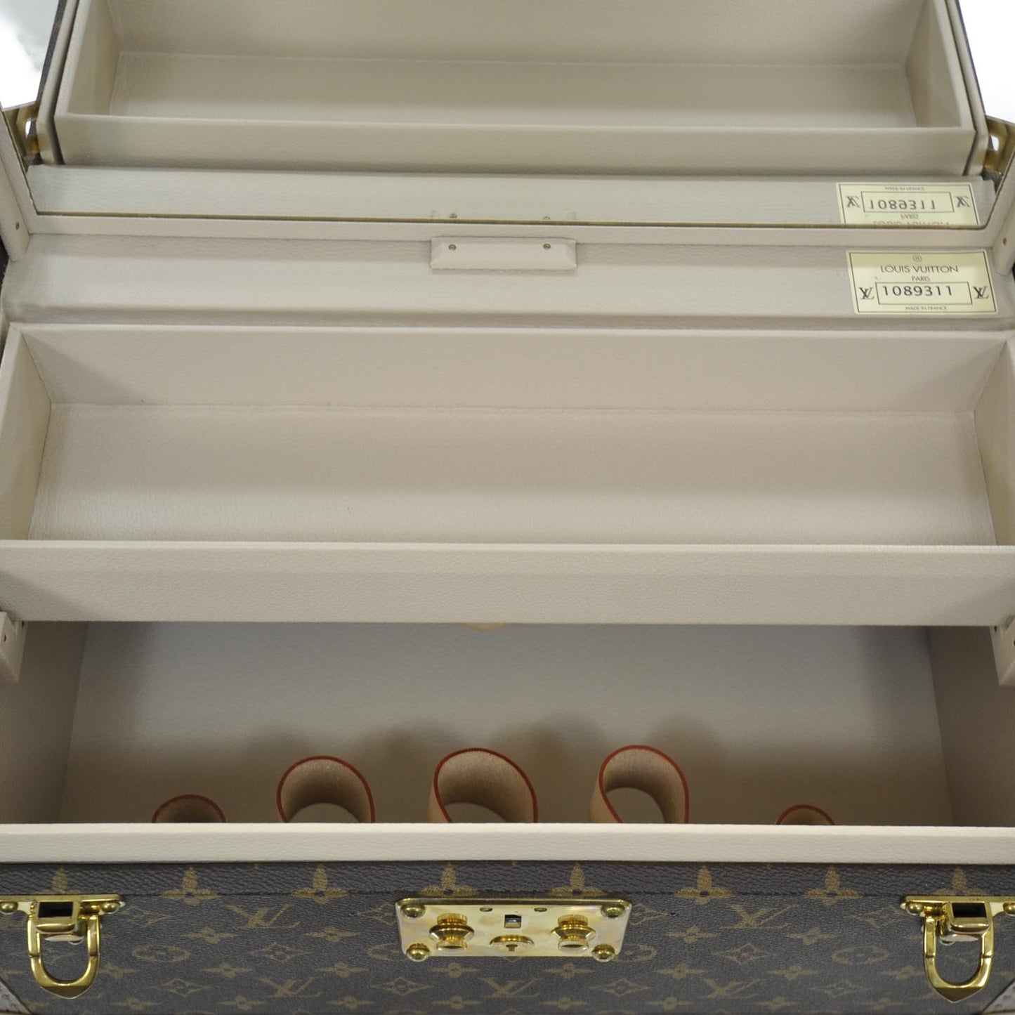 Monogram Boite Bouteilles Beauty Train Case w Mirror