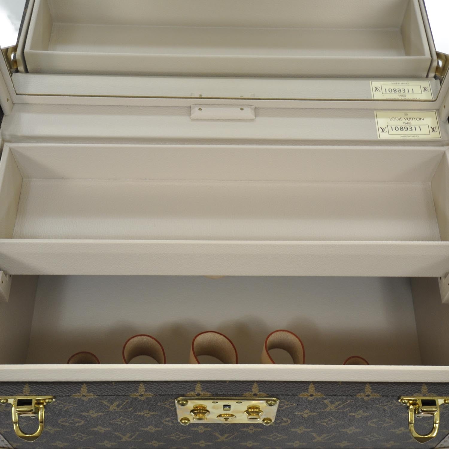 Louis Vuitton Monogram Boite Bouteilles Beauty Train Case w Mirror 8 of 10