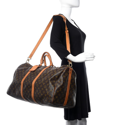 Louis Vuitton Monogram Keepall Bandouliere 55 2 of 22