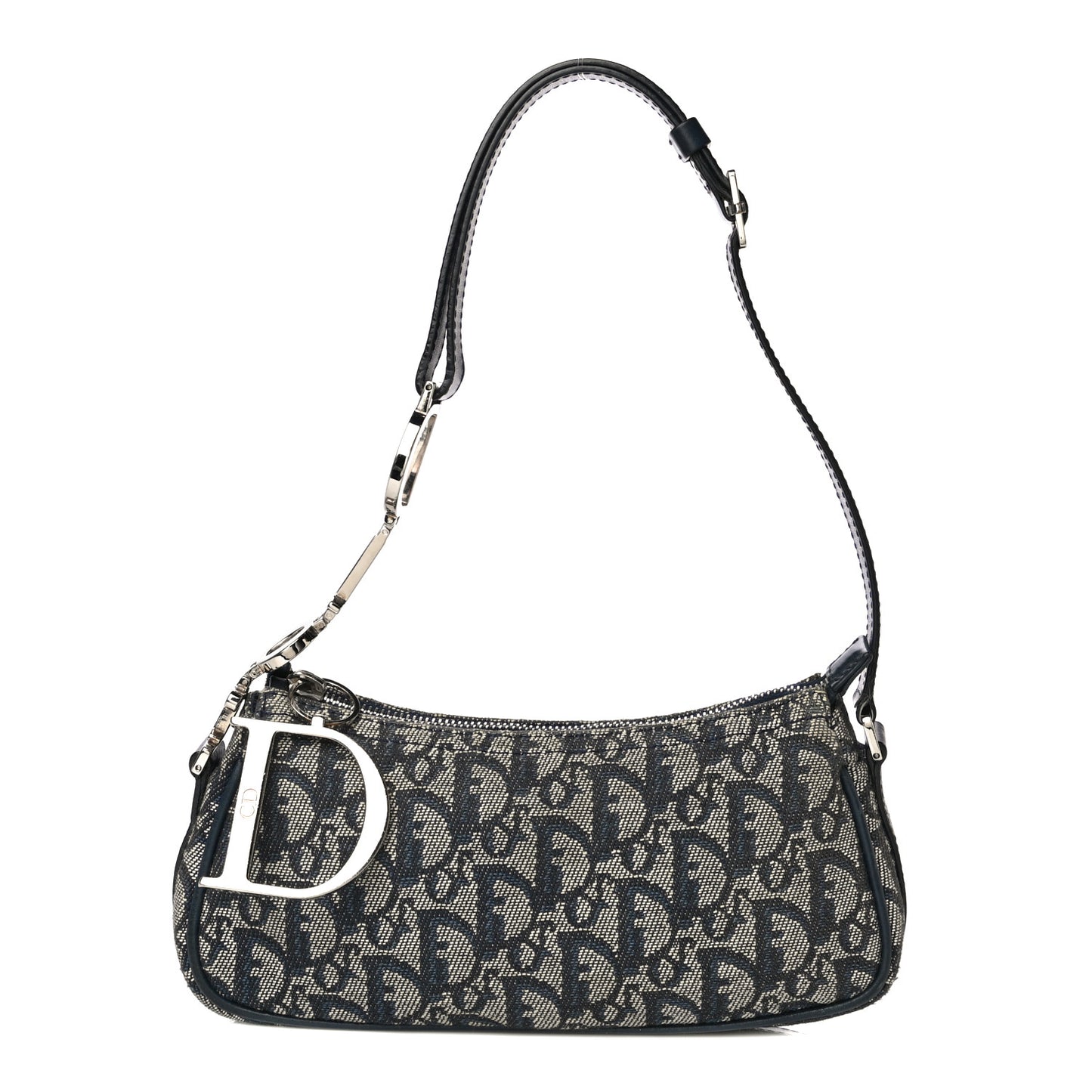 Monogram Shoulder Bag Blue