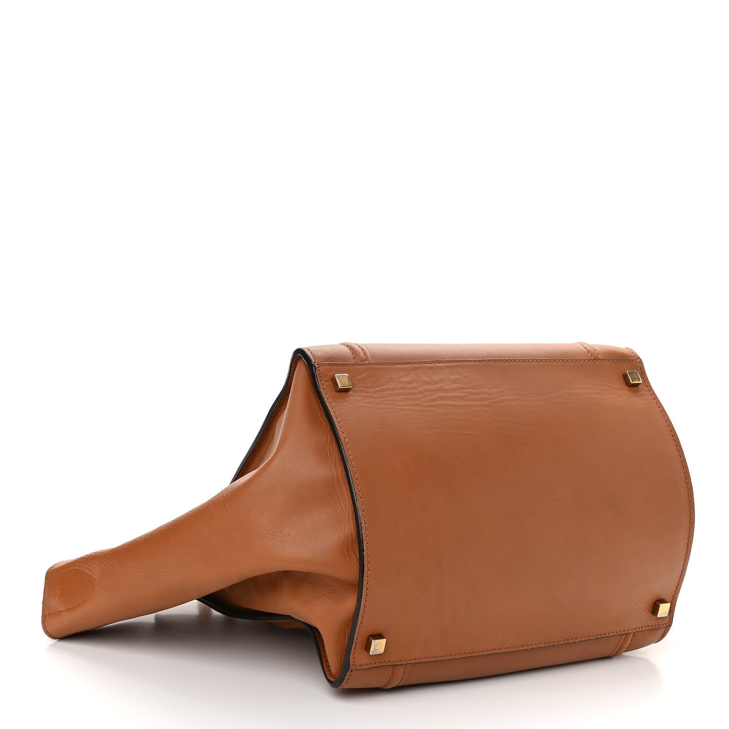 Celine Smooth Calfskin Medium Phantom Luggage Tan 4 of 18