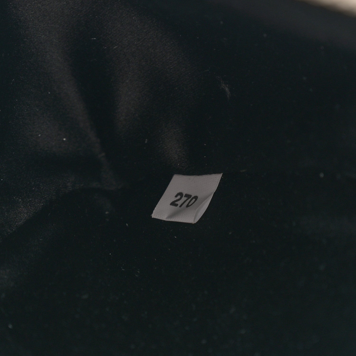 Prada Satin Crystal Triangle Pouch Cristal 7 of 11