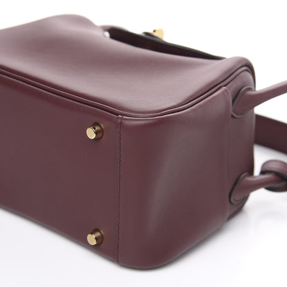 Hermes Swift Mini Lindy 20 Bordeaux 7 of 8
