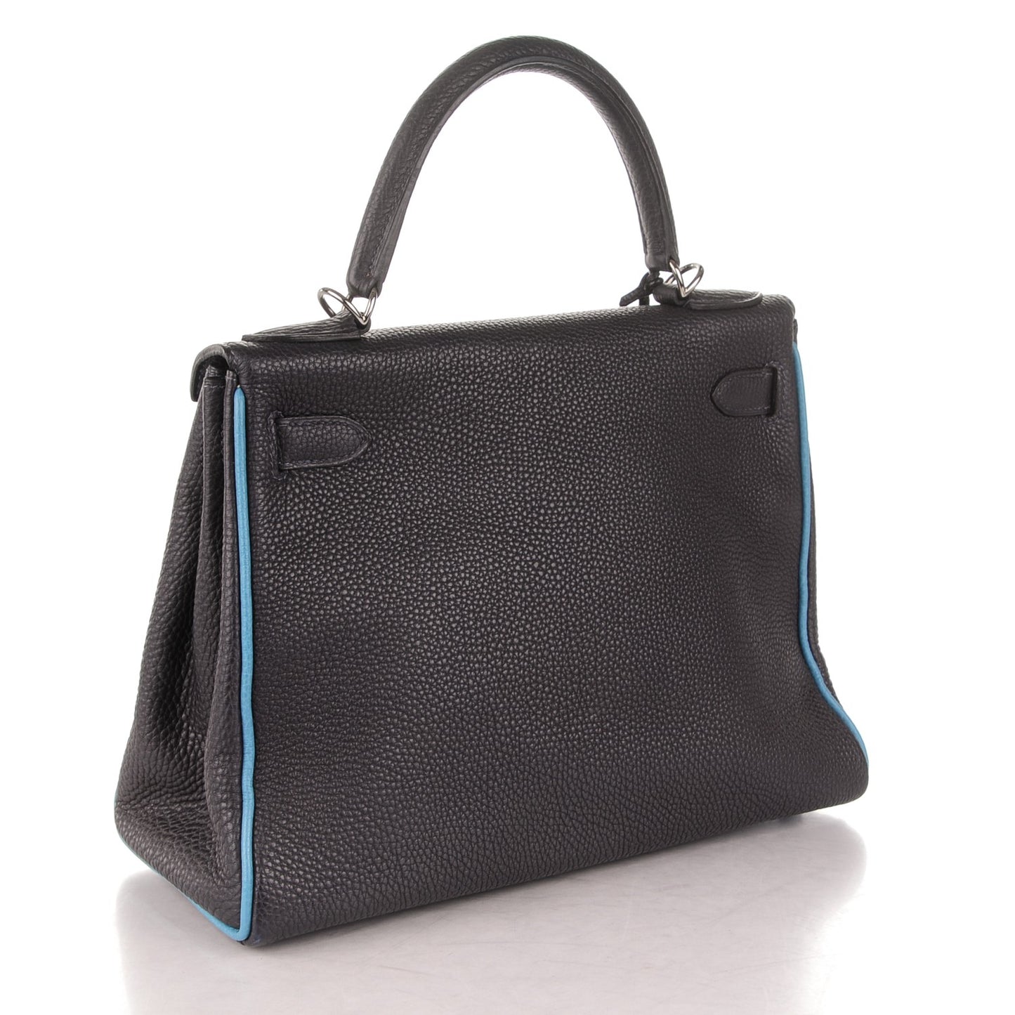 Togo Kelly Retourne 28 Indigo Blue Jean