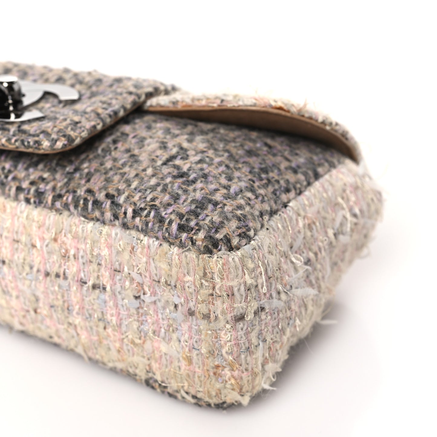 Tweed Small Fantasy Flap Grey