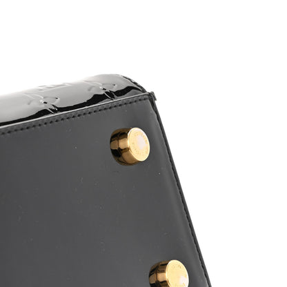 Louis Vuitton Vernis Brea MM Black 12 of 14
