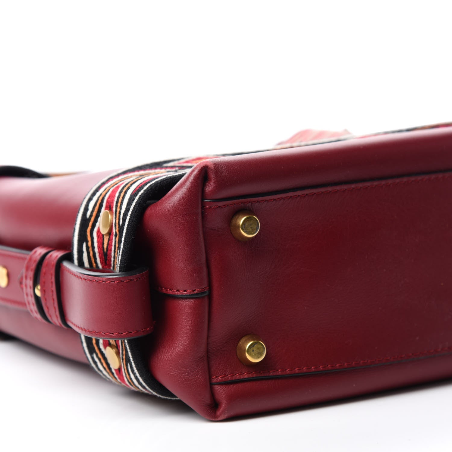 Christian Dior Smooth Calfskin DiorOdeo Small Hobo Red 6 of 12