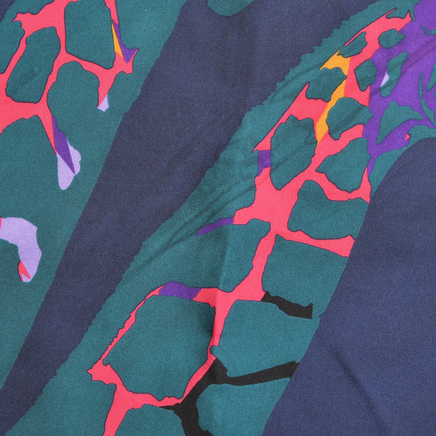 Louis Vuitton Silk Leopard Giraffe Scarf 4 of 6