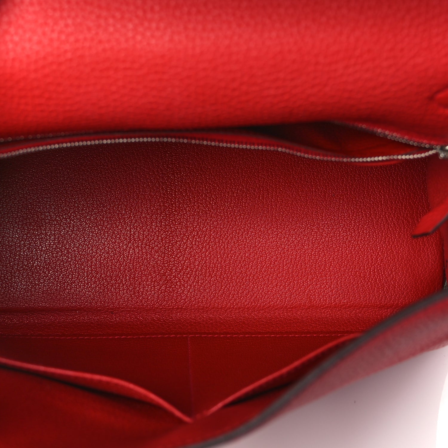 Hermes Togo Kelly Retourne 28 Rouge Casaque 4 of 11
