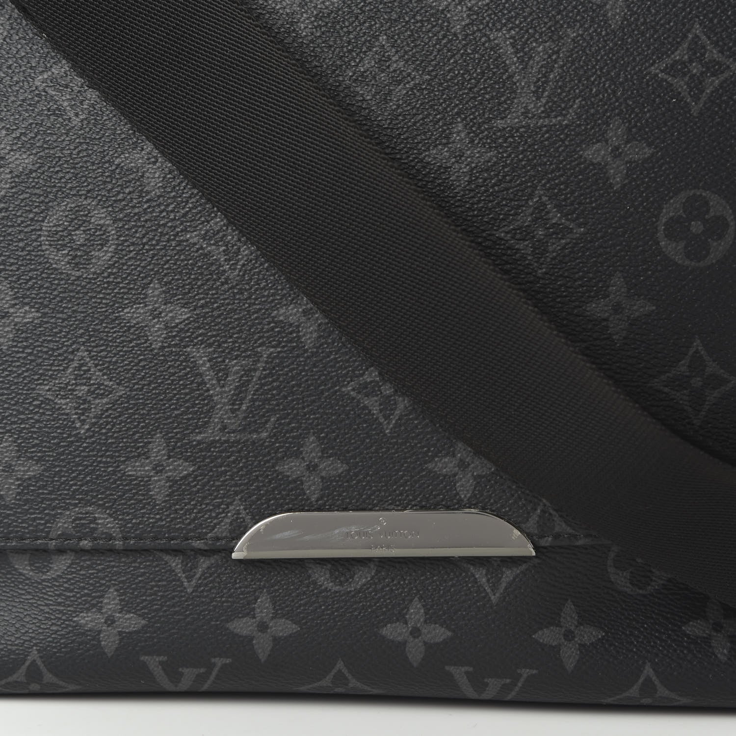 Louis Vuitton Monogram Eclipse Explorer MM Black 9 of 9
