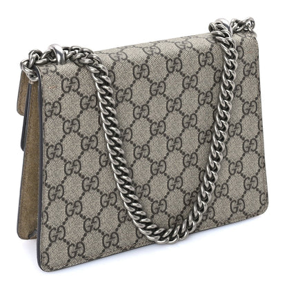 Gucci GG Supreme Monogram Mini Dionysus Shoulder Bag  Taupe 2 of 7