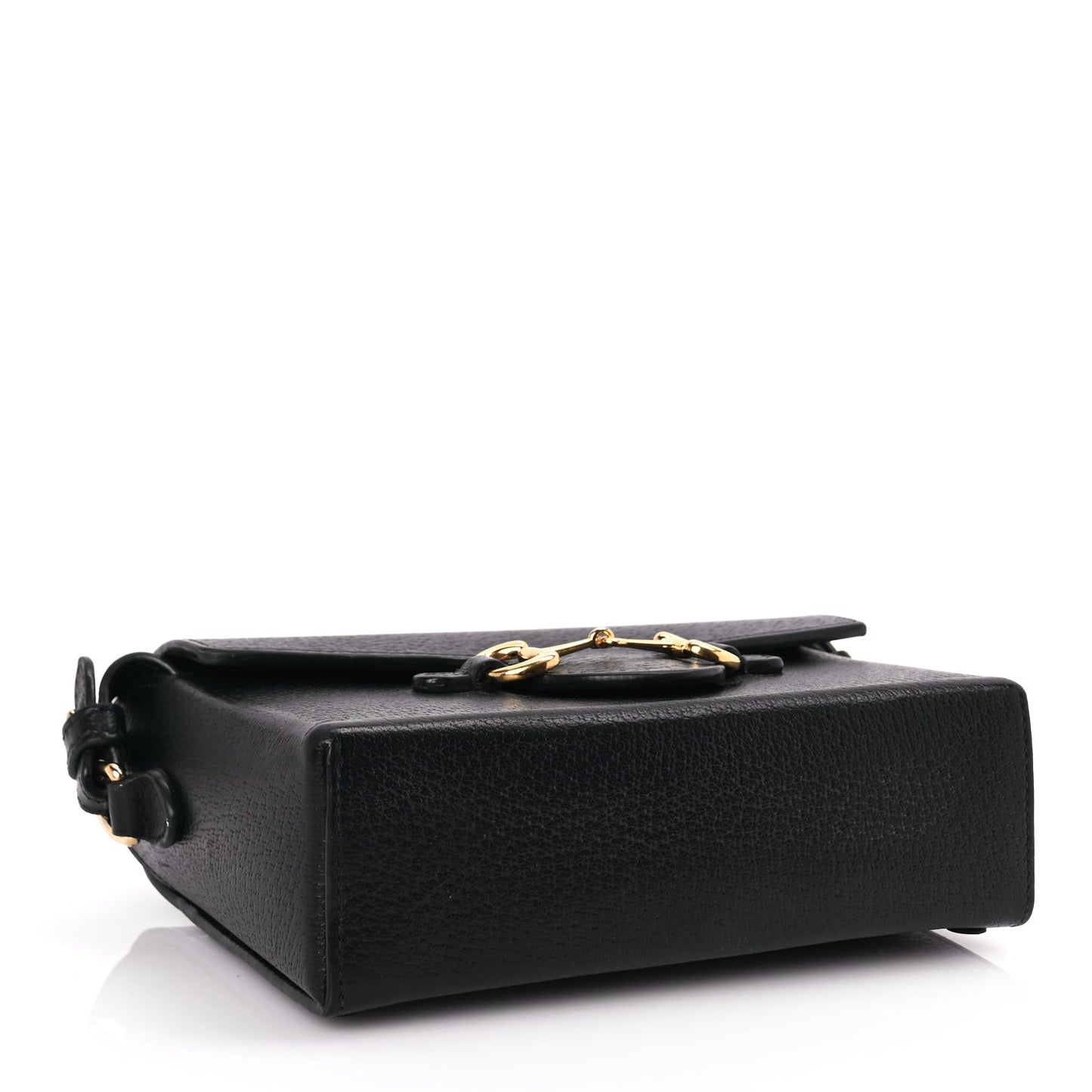 Calfskin Horsebit 1955 Shoulder Bag Black