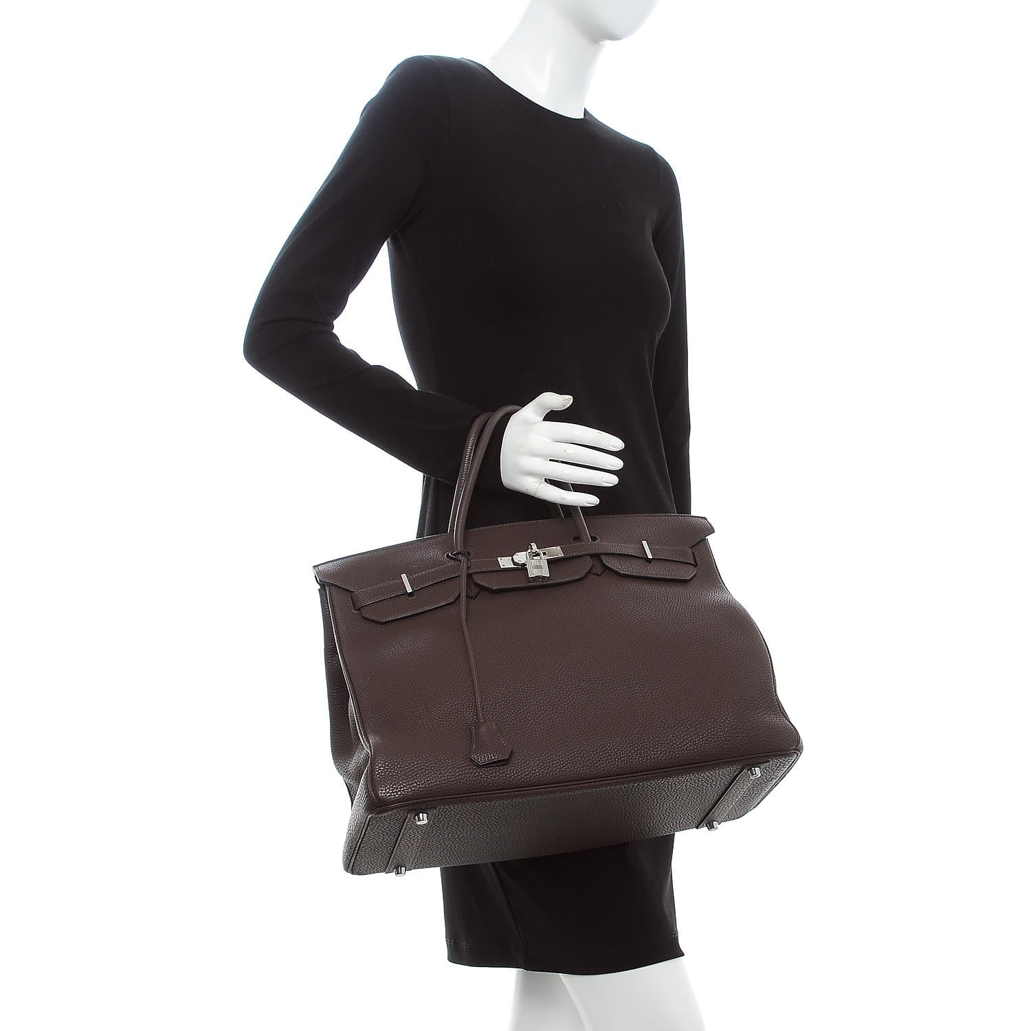 Hermes Togo Birkin 40 Chocolate 2 of 29