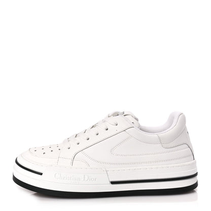 Christian Dior Calfskin D-Freeway Low Top Sneakers 39 White 1 of 9