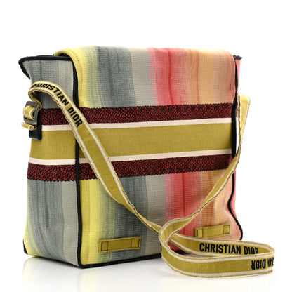 Christian Dior Canvas Embroidered Dioraura Messenger Multicolor 3 of 14