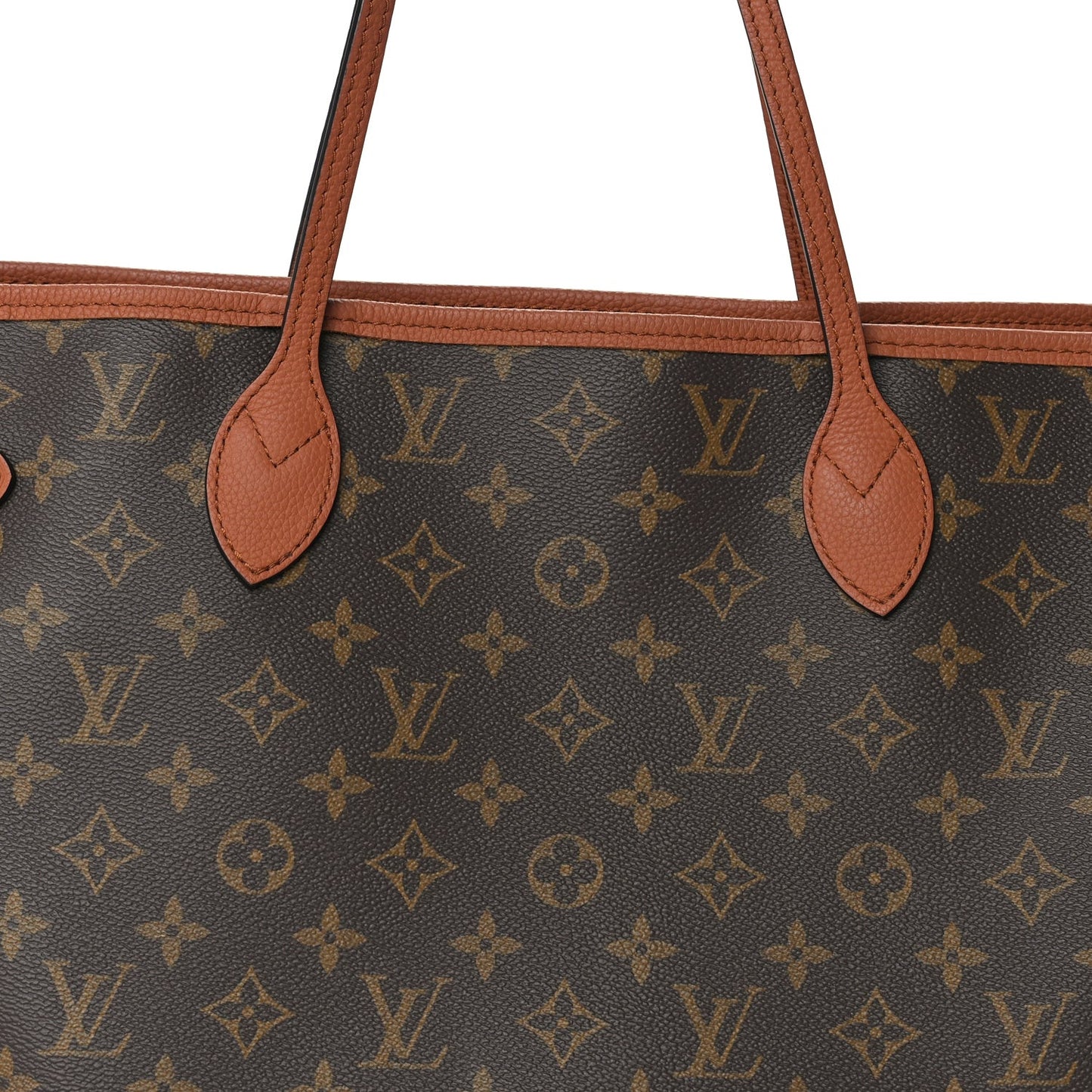Monogram Calfskin Neo Neverfull Inside Out MM  Tan