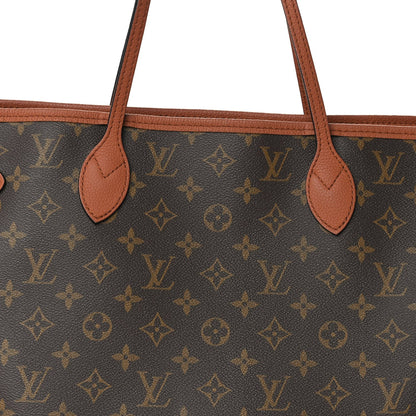 Louis Vuitton Monogram Calfskin Neo Neverfull Inside Out MM  Tan 6 of 8