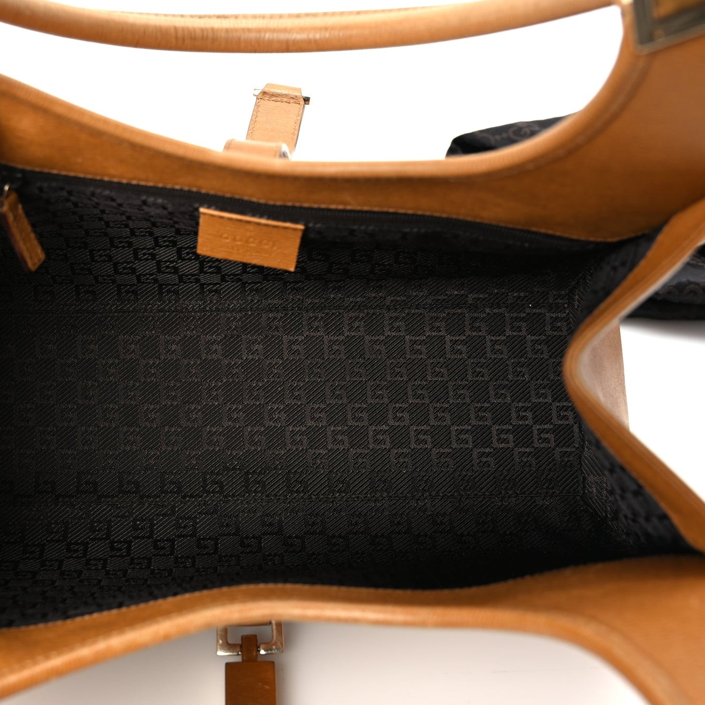 Calfskin Bardot Hobo Tan