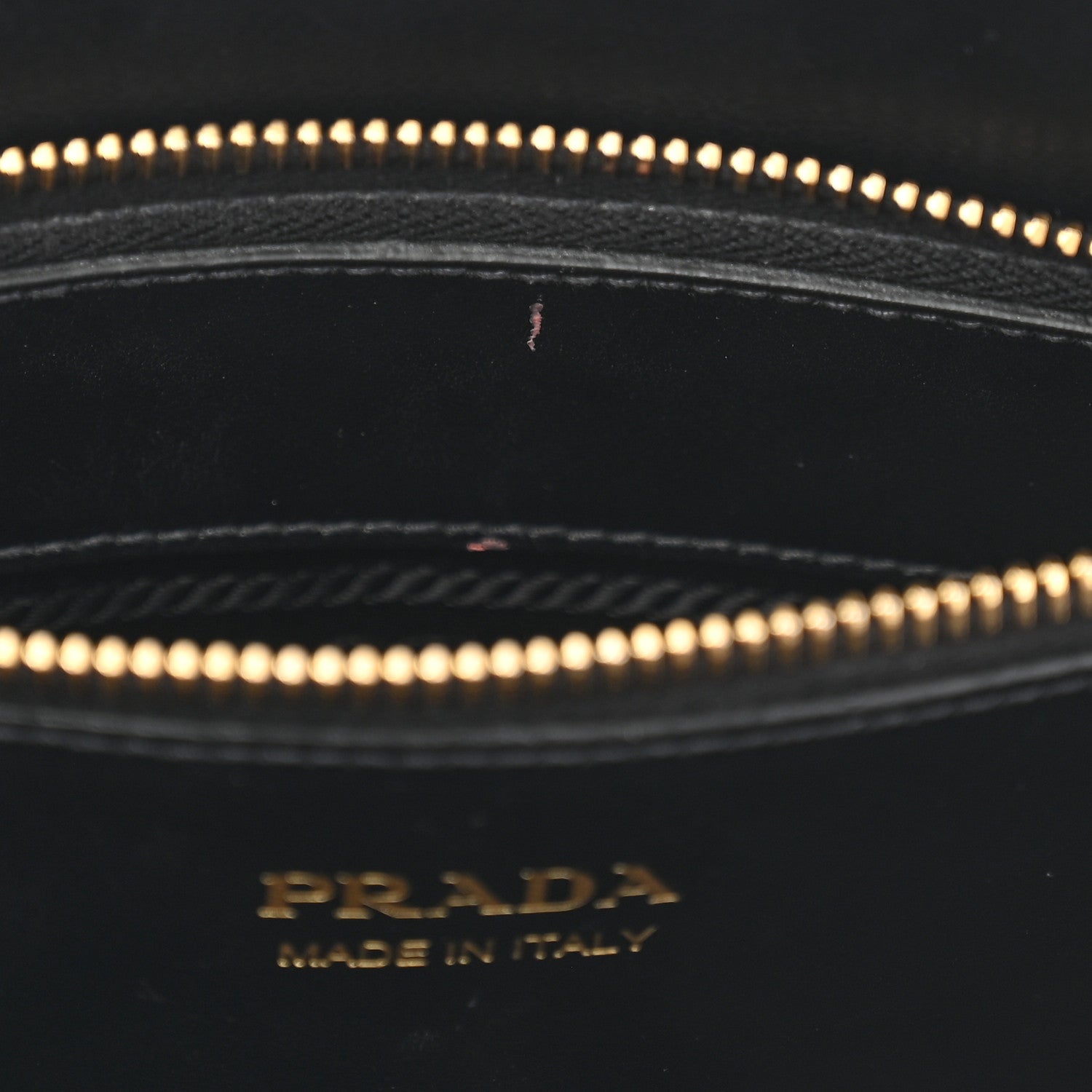 Prada Saffiano Cuir Calfskin Medium Monochrome Top Handle Tote Black 12 of 12