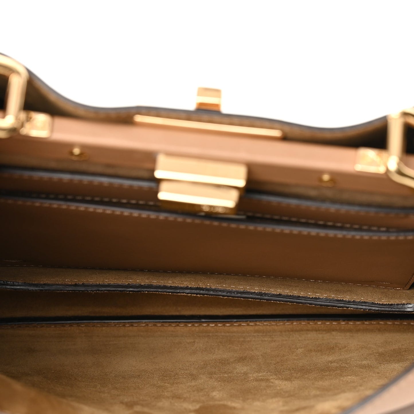 Vitello Small Soft Peekaboo Cappuccino
