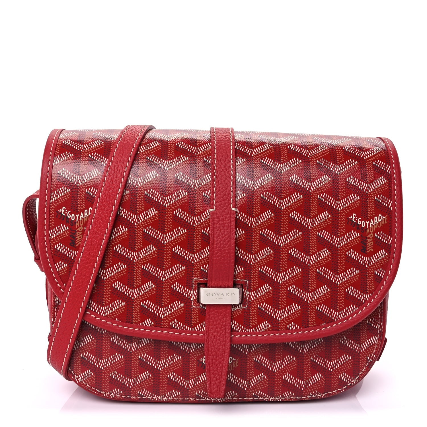 Goyard ine Belvedere II PM Messenger Bag Red 1 of 8