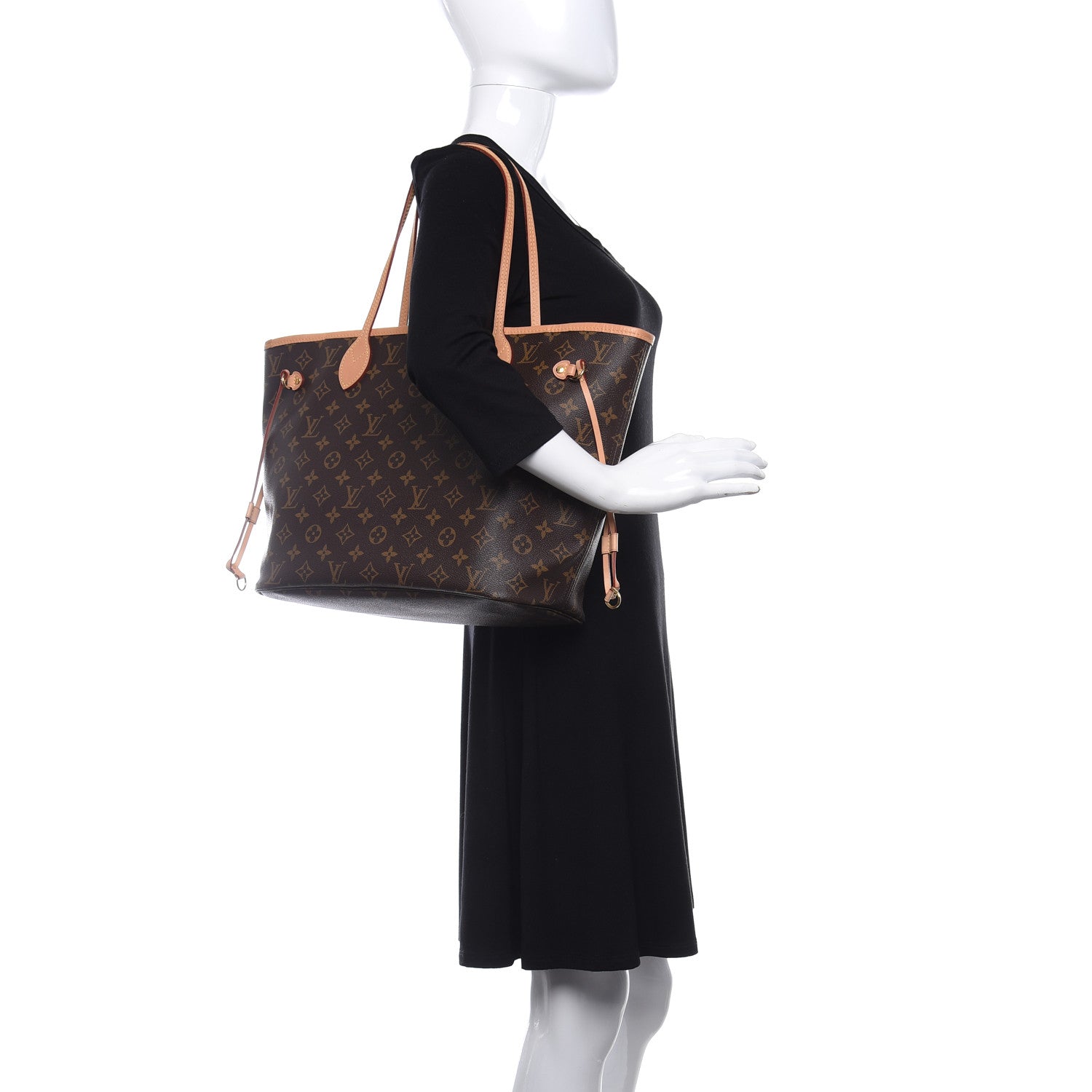 Louis Vuitton Monogram Neo Neverfull MM Pivoine 2 of 9