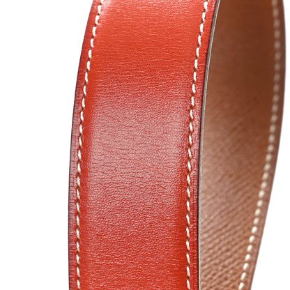 Hermes Swift Epsom 30mm H Belt 68 80/32 Gold Brique 6 of 6