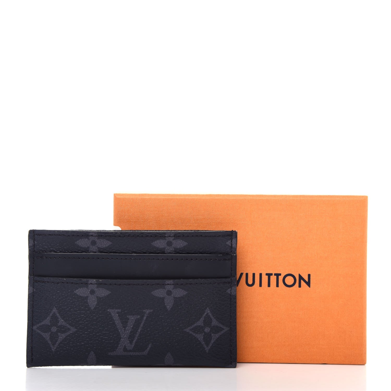 Louis Vuitton Monogram Eclipse Porte-Cartes Double Card Holder 8 of 8
