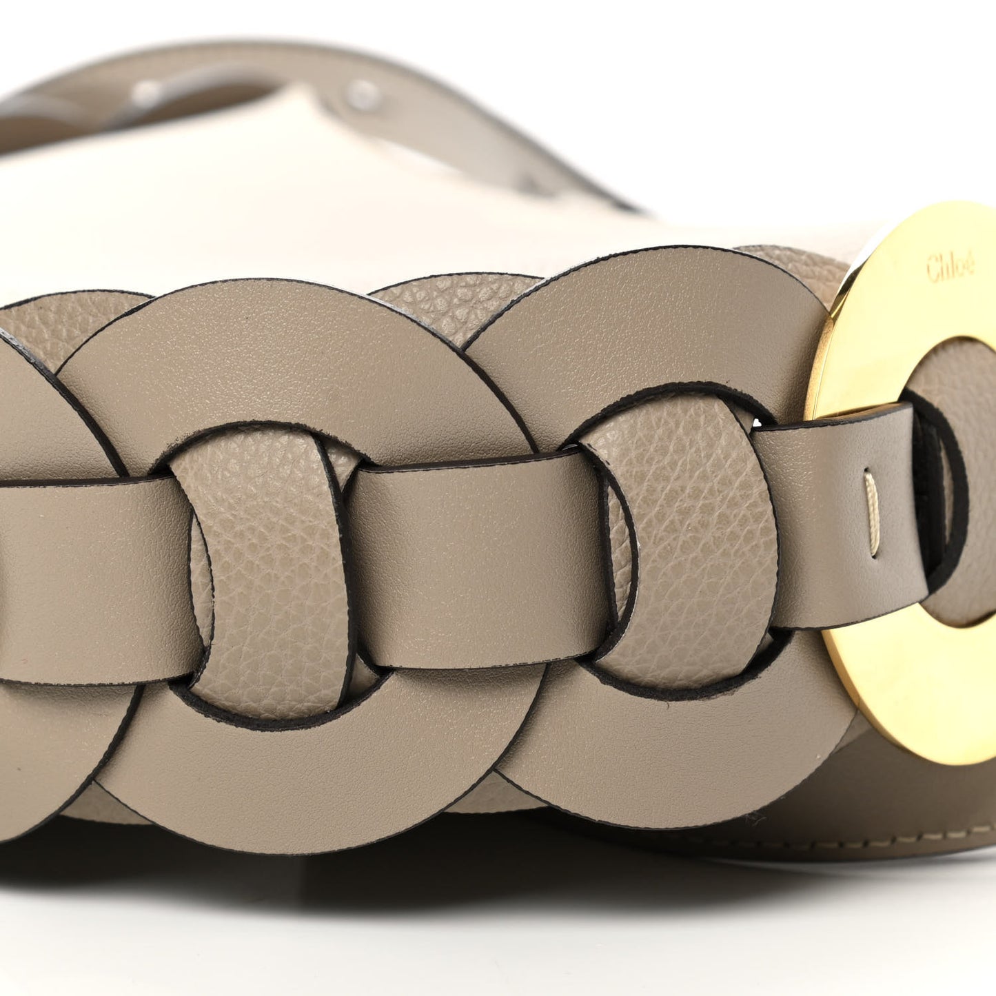 Small Grain Smooth Calfskin Small Darryl Hobo Motty Grey