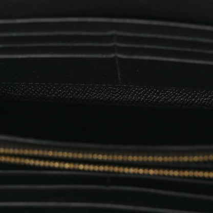 Hermes Epsom Kelly Longue Wallet Black 5 of 8