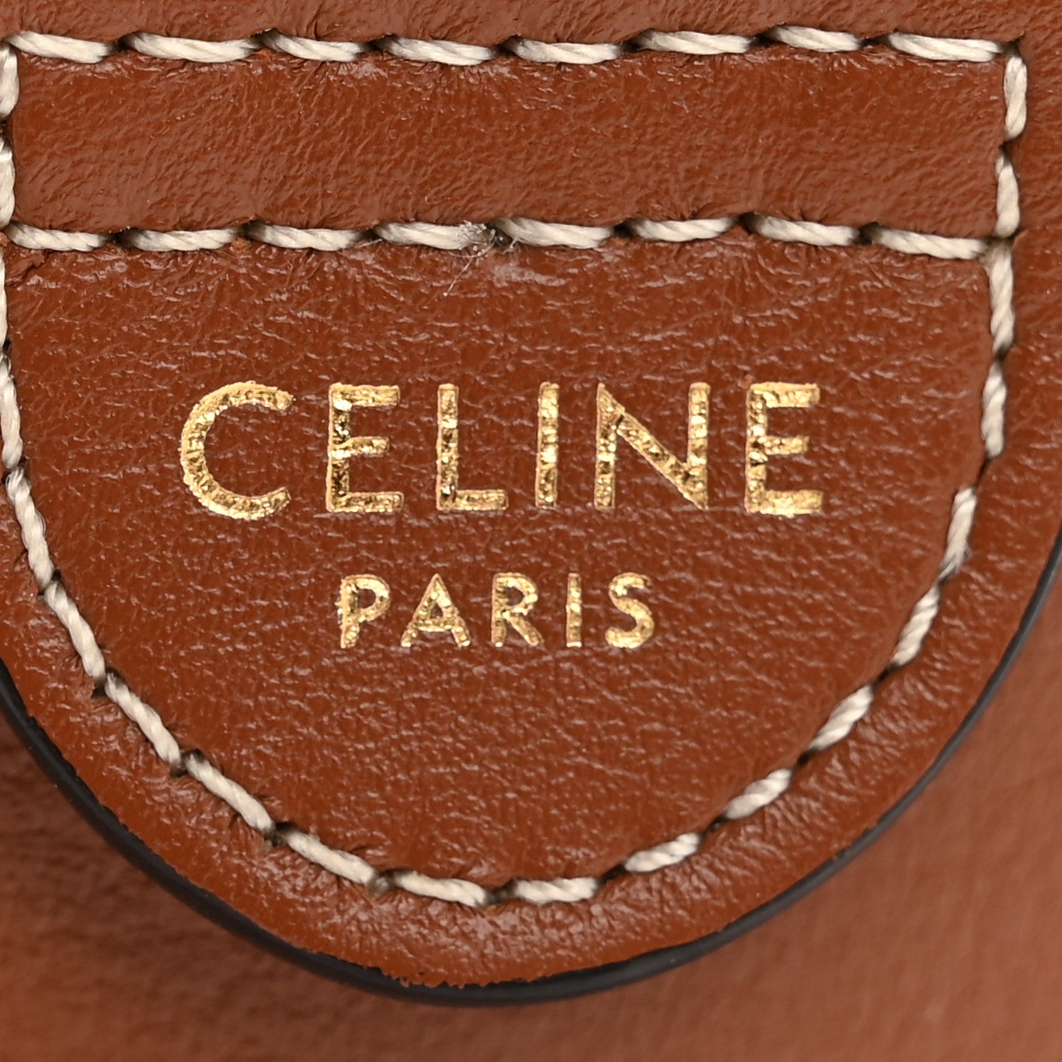 Celine Smooth Calfskin Triomphe Small Boston Bag Tan 14 of 40
