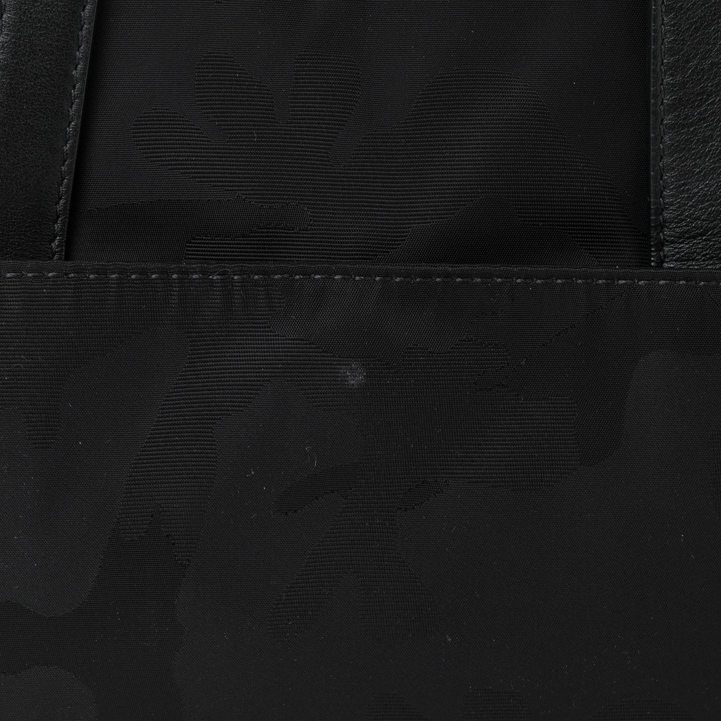 Nylon Camouflage Travel Briefcase Black