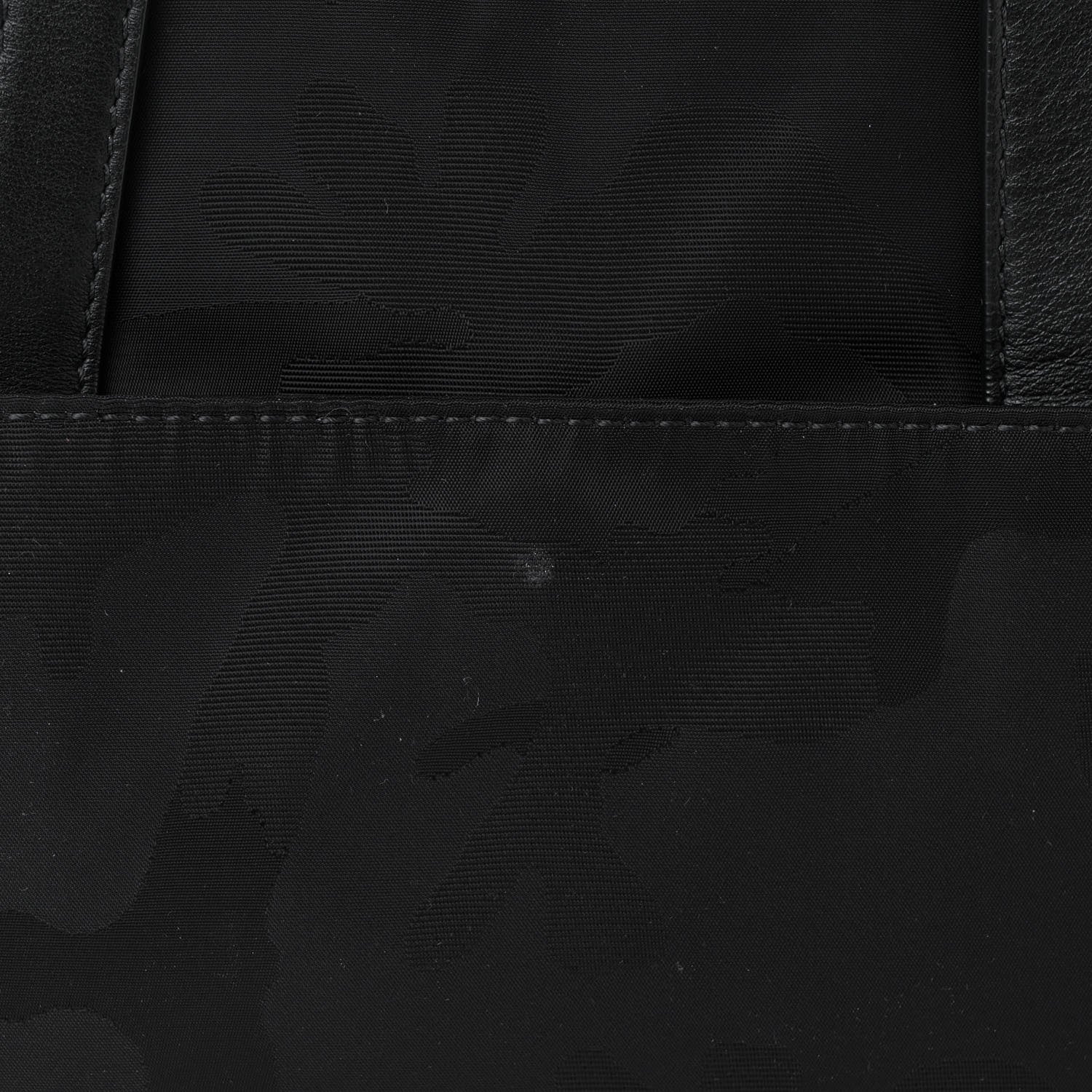 Valentino Garavani Nylon Camouflage Travel Briefcase Black 10 of 10