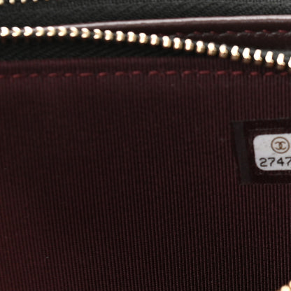 Chanel Lambskin Quilted Small Clutch With Chain Black 10 of 14