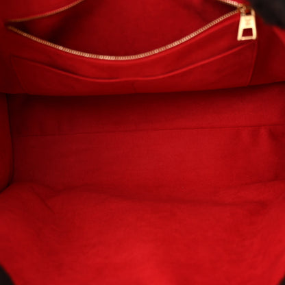 Louis Vuitton Shearling Monogram Giant Teddy Onthego GM Black White 5 of 10